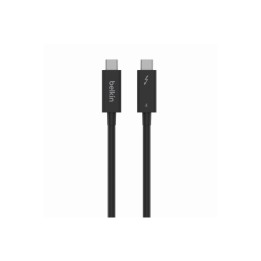 Belkin INZ002bt2MBK 2 m 40 Gbit/s Negro