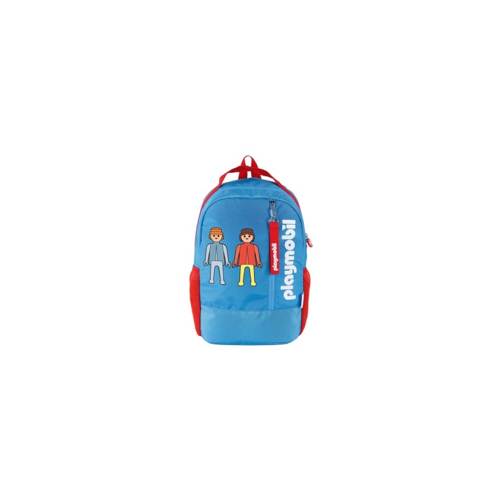 Dohe Mochila Grande Playmobil - Fabricada en Poliester - Compartimento Principal con Bolsillo Acolchado - Bolsillos Laterales