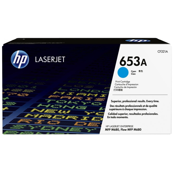 TONER HP 653A CF321A CIAN