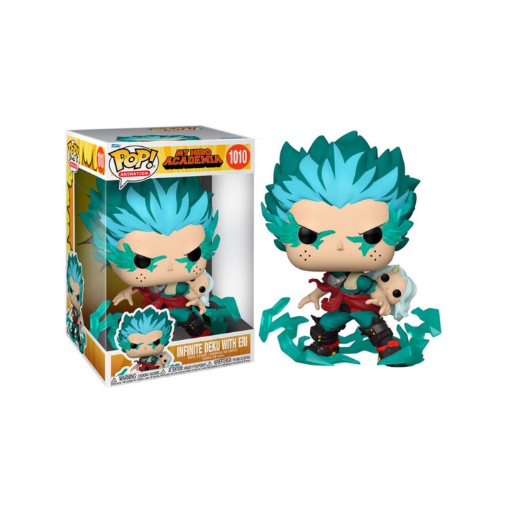 Funko pop my hero academia infinite deku with eri 51901