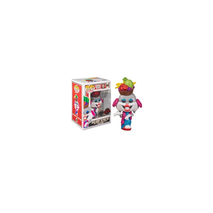 Funko pop looney tunes bugs bunny con sombrero de frutas glitter efecto diamante exclusivo edicion especial 51731