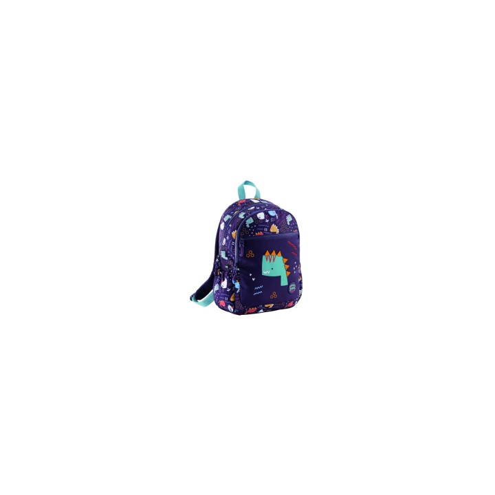 MOCHILA TRIPLE LISBOA RECICLADA FUN DINO MIQUELRIUS MR19247