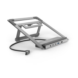 Hama Docking Station de 12 puertos con soporte para PC