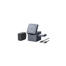 Anker Innovations Y1811G11 cargador de dispositivo móvil Auriculares, Smartphone, Reloj inteligente Negro Corriente alterna,