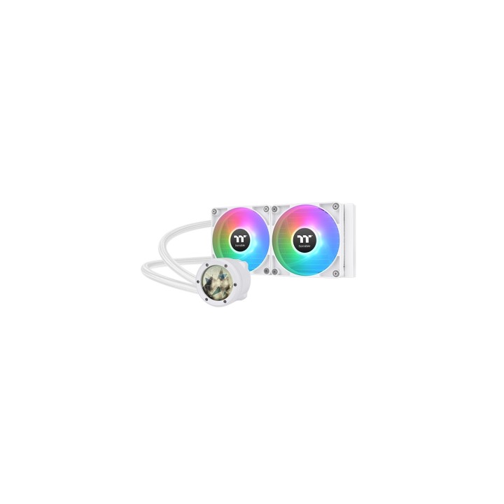 Thermaltake TH240 V2 Ultra ARGB Procesador Kit de refrigeración líquida 24 cm Blanco 1 pieza(s)