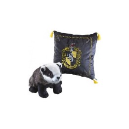 Figura Set Cojín y Peluche Hufflepuff Harry Potter