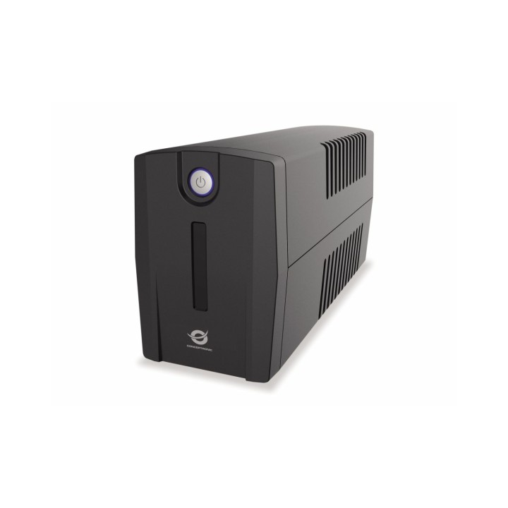 Conceptronic ZEUS07E sistema de alimentación ininterrumpida (UPS) Línea interactiva 1 kVA 600 W 4 salidas AC