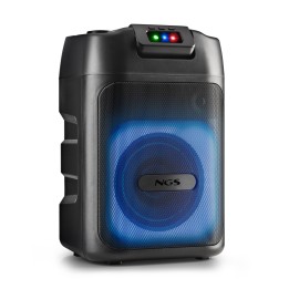NGS WILD CLUB Altavoz portátil estéreo Negro 80 W