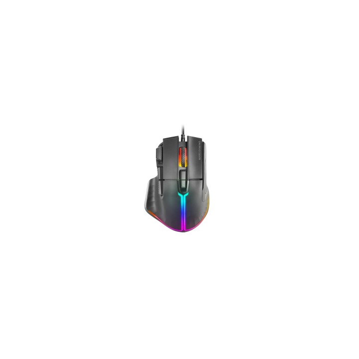 Mars Gaming MMXT ratón Juego mano derecha USB tipo A Óptico 12800 DPI