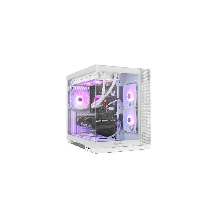 NOX Hummer Astra Neo White Midi Tower Blanco