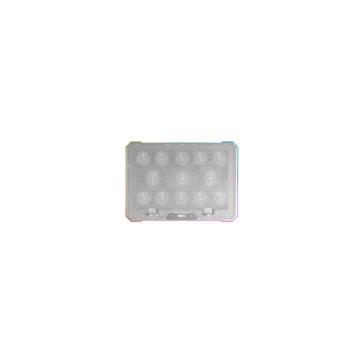 Mars Gaming MNBC13W almohadilla fría 43,2 cm (17") Blanco