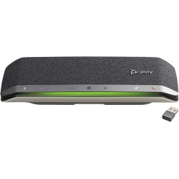 POLY Altavoz manos libres USB-A USB-C Sync 40-M con certificación para Microsoft Teams