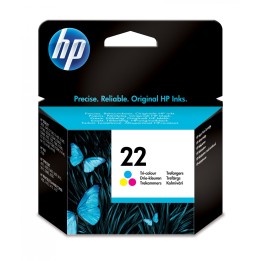 HP Cartucho de tinta original 22 Tri-color