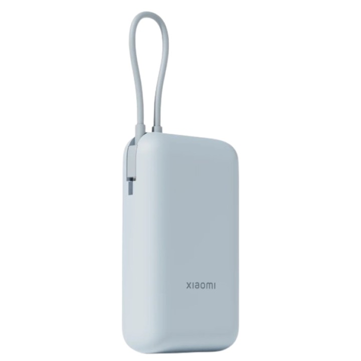 POWERBANK XIAOMI POWER BANK 10000MAH (INTEGRATED CABLE) ICE BLUE GL