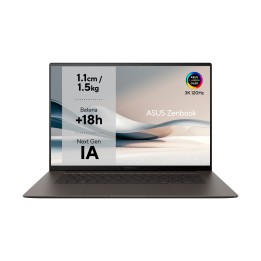 ASUS Zenbook S 16 OLED UM5606WA-RK320W - Ordenador Portátil 16" WQXGA+ 120Hz (AMD Ryzen AI 9 370, 32GB RAM, 1TB SSD, Radeon