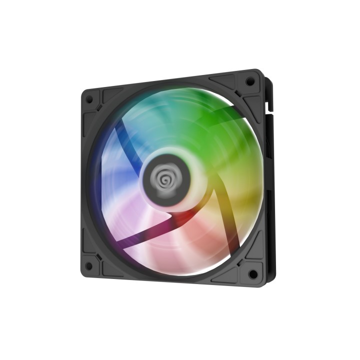 GENESIS Oxal 120 ARGB Carcasa del ordenador Ventilador 12 cm Negro