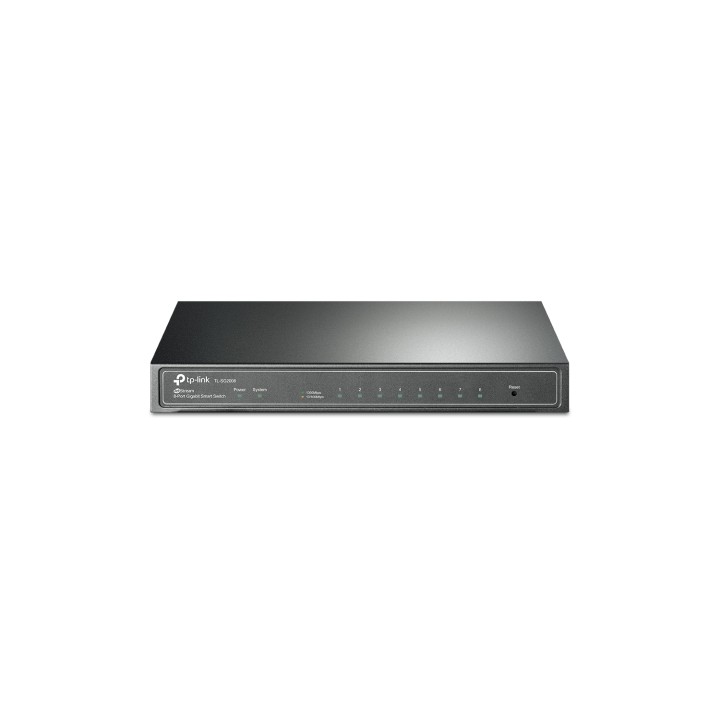 TP-Link TL-SG2008 Gestionado L2 Gigabit Ethernet (10/100/1000) Negro