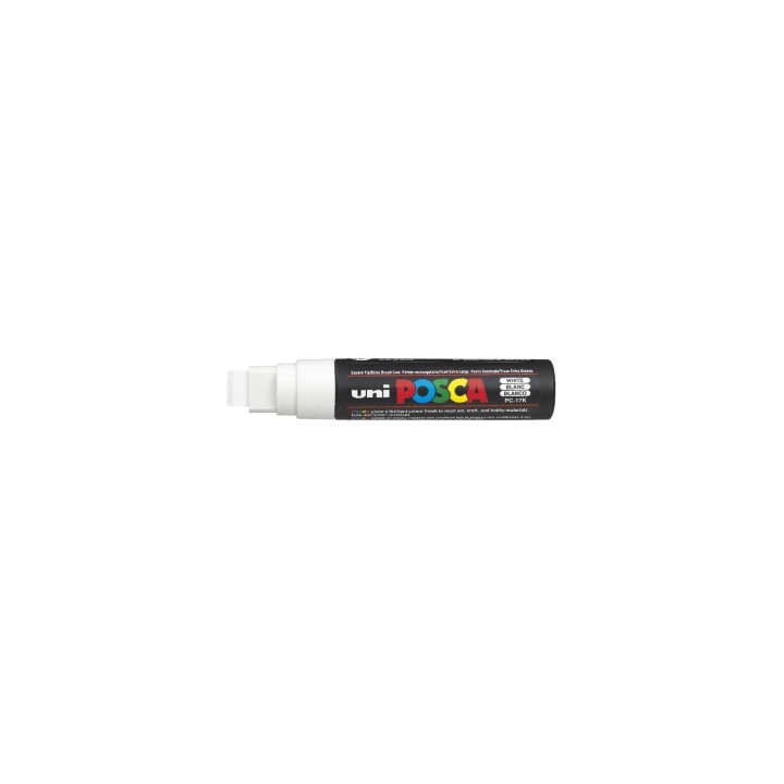 POSCA uni PC-17K marcador 1 pieza(s) Punta de cincel Blanco