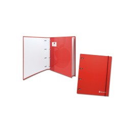 Bismark 324286 carpeta de cartón A4 Rojo
