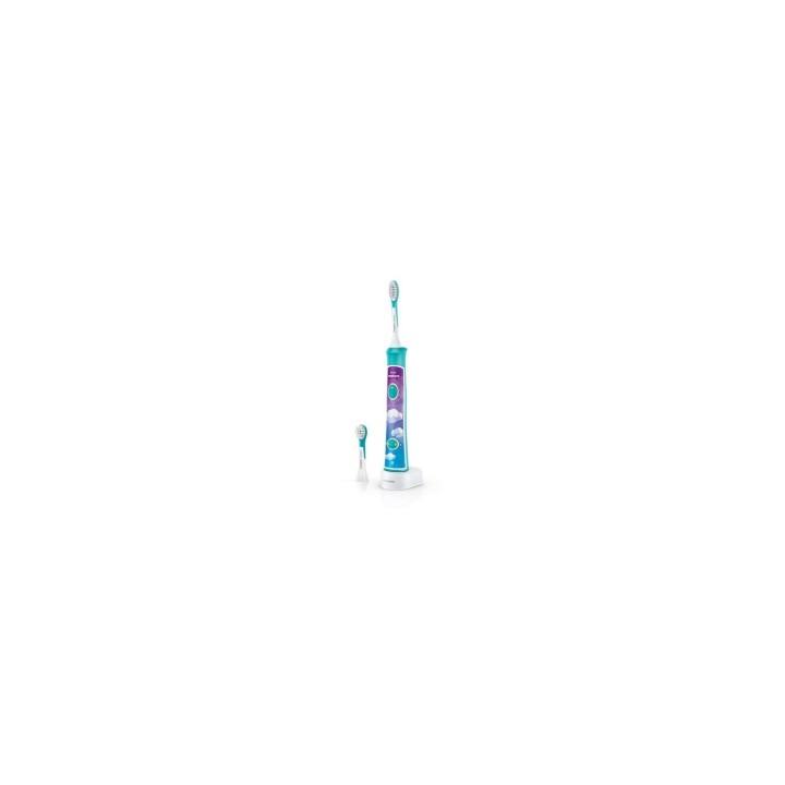 CEPILLO DENTAL PHILIPS SONICARE FOR KIDS 2 CABEZALES BLUETOOTH INCORPORADO CARGADOR APLICACION INTERACTIVA ANDROID IOS HX6322/04