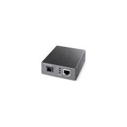 TP-LINK convertidor de medio 100 Mbit/s Monomodo Negro