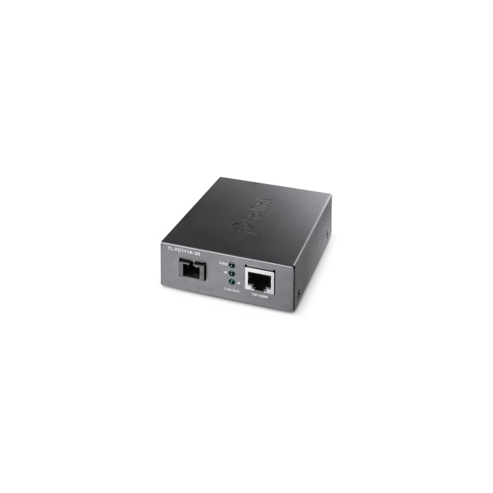 TP-LINK convertidor de medio 100 Mbit/s Monomodo Negro