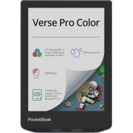 PocketBook Verse Pro Color lectore de e-book Pantalla táctil 16 GB Wifi Negro, Azul
