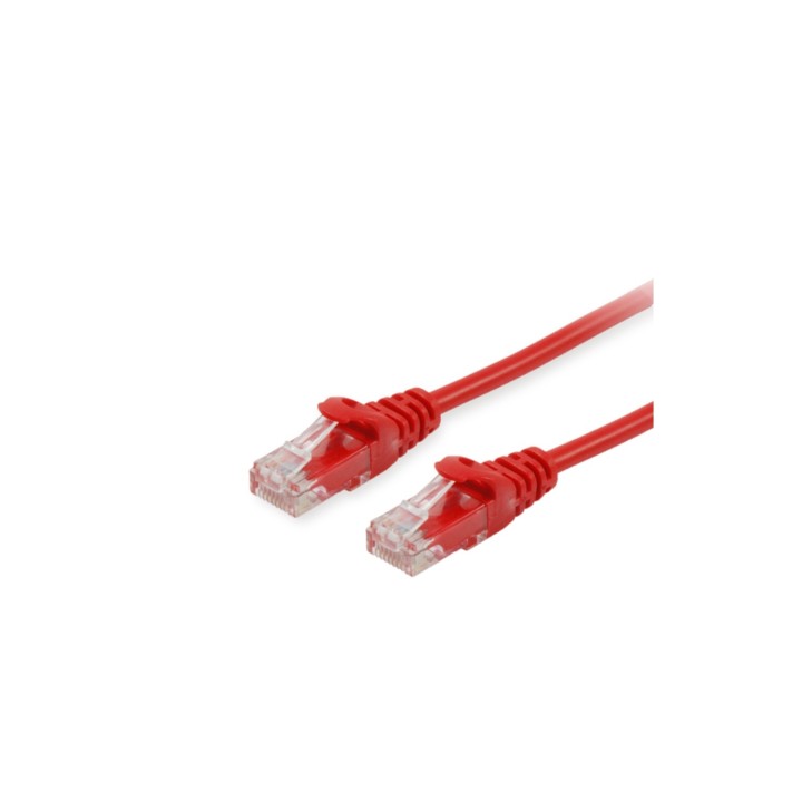 Equip 603121 cable de red Rojo 0,15 m Cat6a U/UTP (UTP)
