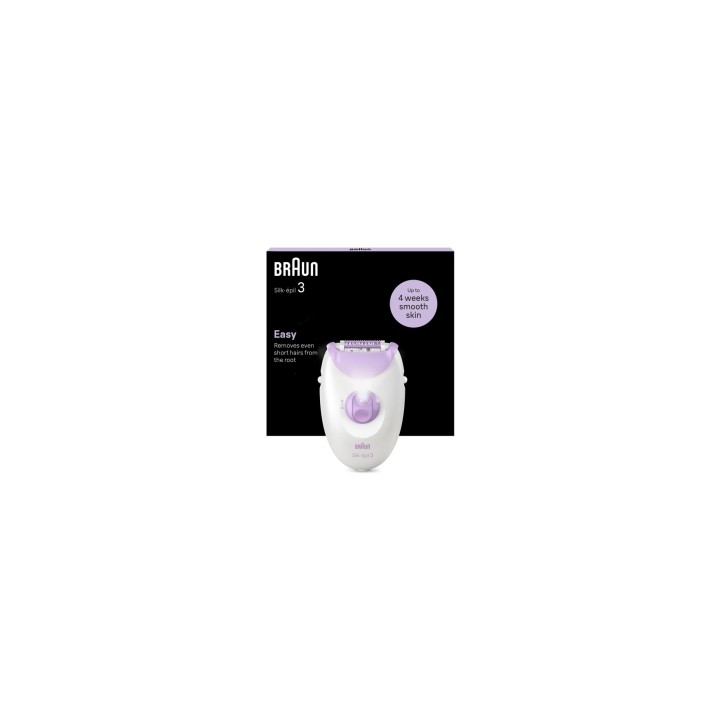 Braun Silk-épil 3 3-000 20 pinzas Púrpura, Blanco