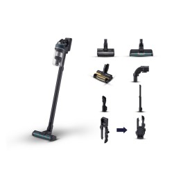 Samsung VS20C8524TB Aspiradora escoba 2 en 1 Batería Secar Sin bolsa 580 W Negro, Azul