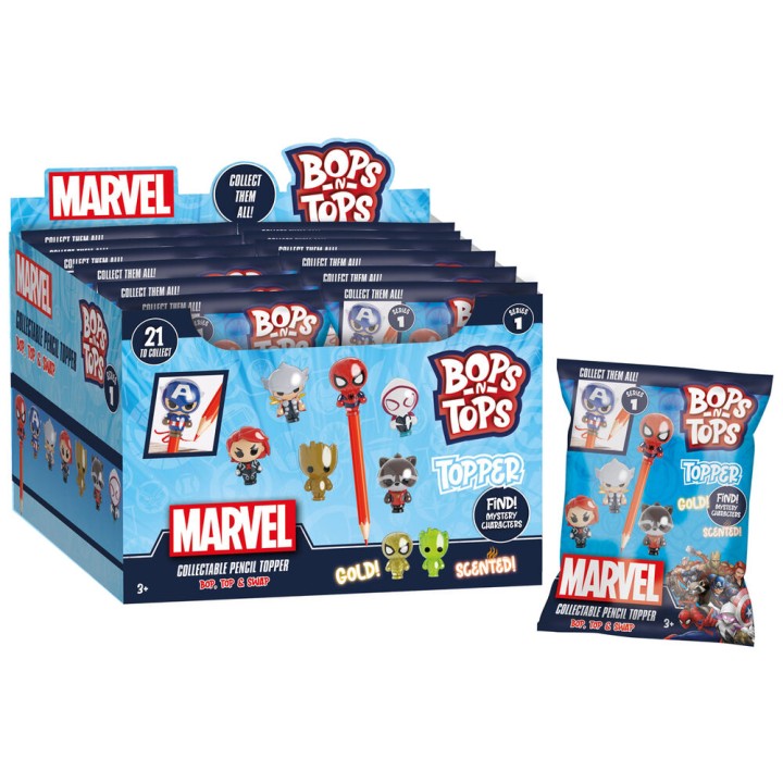 Sobre Sorpresa Toppers 3D Marvel