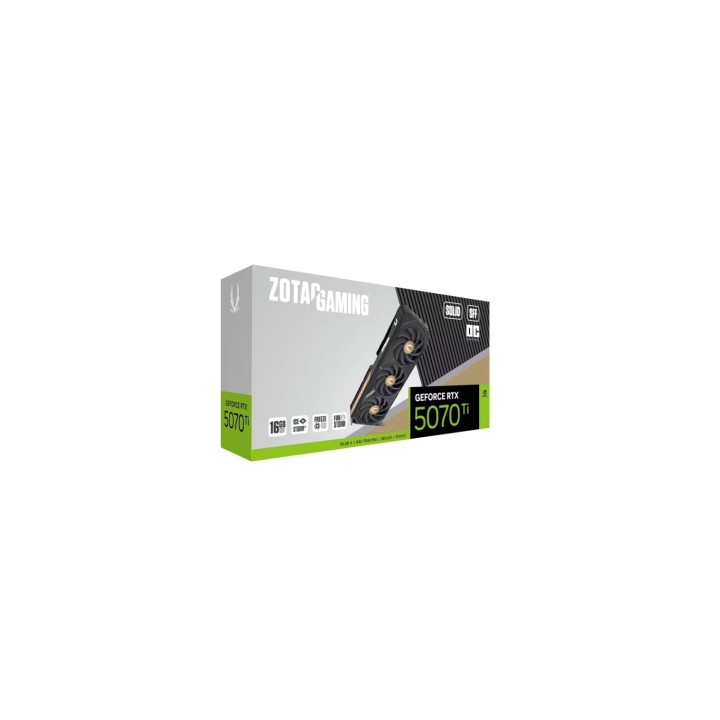 Zotac GAMING GeForce RTX 5070 Ti SOLID SFF OC NVIDIA 16 GB GDDR7