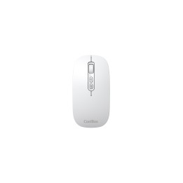 CoolBox W02 ratón Hogar Ambidextro RF Wireless + Bluetooth Óptico 1600 DPI