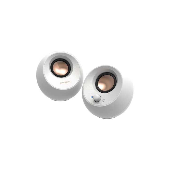 Creative Labs Pebble V3 Blanco Inalámbrico y alámbrico 10 W