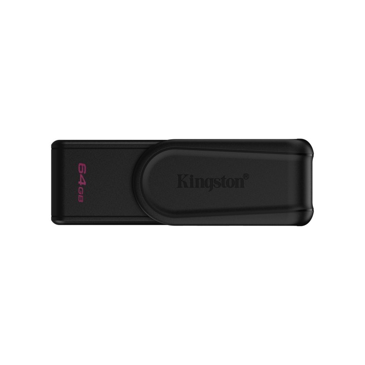 Kingston Technology DataTraveler Exodia S 64GB Portable USB 3.2 Gen 1 (Black/Black)
