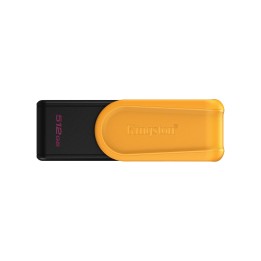 Kingston Technology DataTraveler Exodia S 512GB Portable USB 3.2 Gen 1 (Black/Yellow)