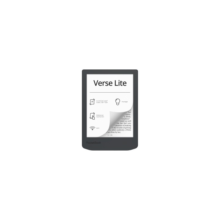 PocketBook Verse Lite lectore de e-book Pantalla táctil 8 GB Wifi Gris