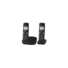 Panasonic KX-TGU112 Teléfono DECT Identificador de llamadas Negro