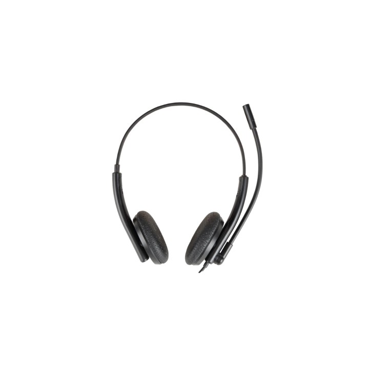 iggual ENC 3030 Auriculares Alámbrico Diadema Oficina/Centro de llamadas Negro