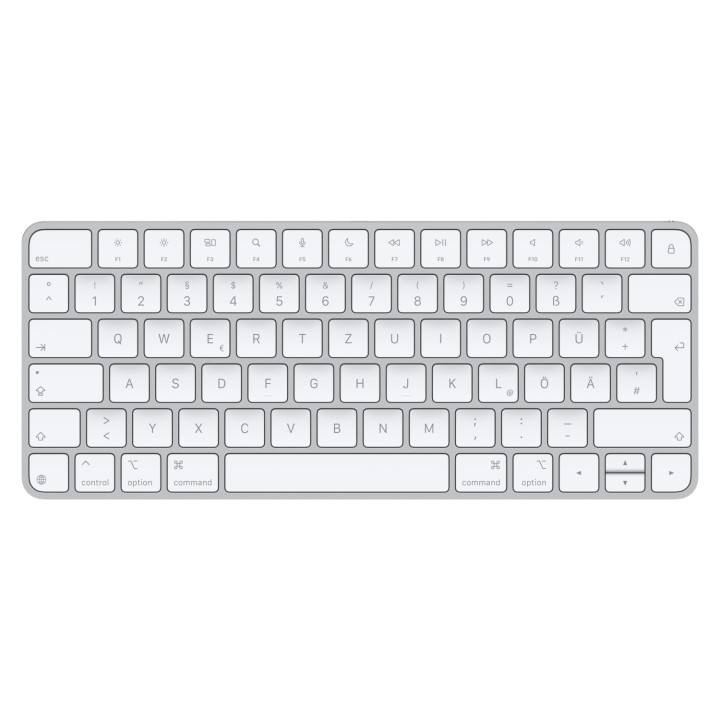 Apple Magic teclado Universal USB + Bluetooth QWERTZ Alemán Blanco