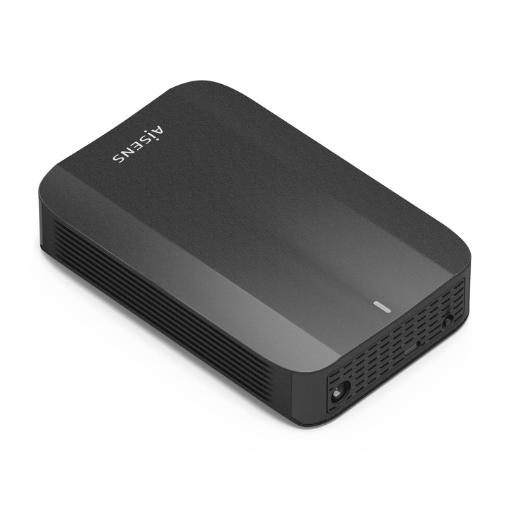 AISENS Caja Externa, 3,5"; SATA a USB-C USB3.1 GEN1, Negro