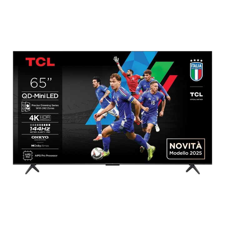 TCL C6K 65C6K Televisor 165,1 cm (65") 4K Ultra HD Smart TV Wifi Metálico