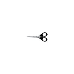 Leitz 54230095 tijera de escritorio y manualidades Tijeras de oficina Corte recto Negro, Acero inoxidable