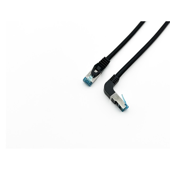 Equip 605897 cable de red Negro 0,5 m Cat6a S/FTP (S-STP)