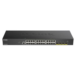 D-Link DGS-1250-28X Gestionado L3 Gigabit Ethernet (10/100/1000) Negro
