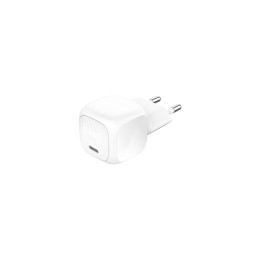 Belkin WCA009kqWH Portátil, Smartphone, Tableta Blanco Corriente alterna Carga rápida Interior