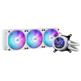 ASUS ROG Strix LC III 360 ARGB White Edition Procesador Sistema de refrigeración líquida todo en uno 12 cm Blanco