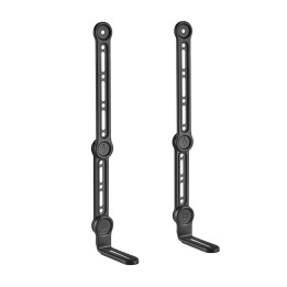 AISENS Soporte Universal Para Barra de Sonido, Negro