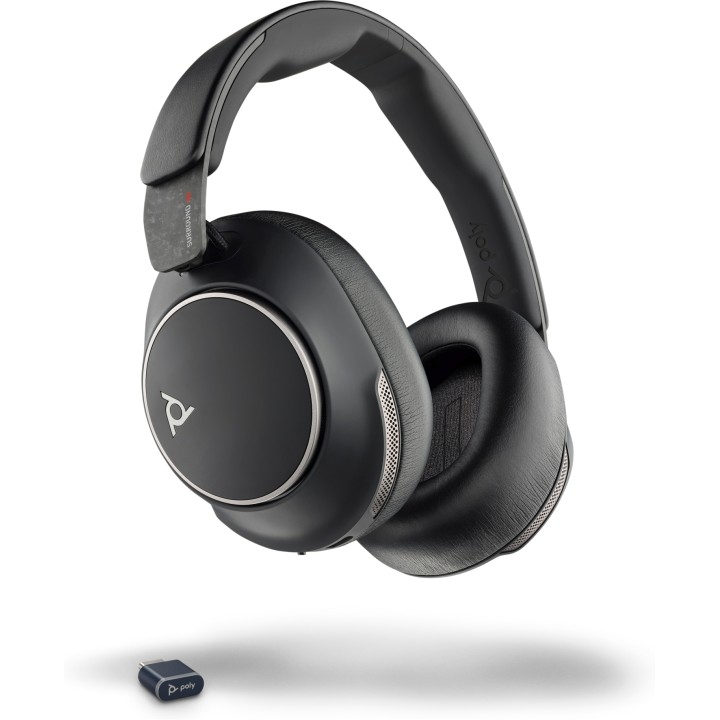 Poly Auriculares Voyager Surround 80 UC USB-C + Adaptador USB-C/A
