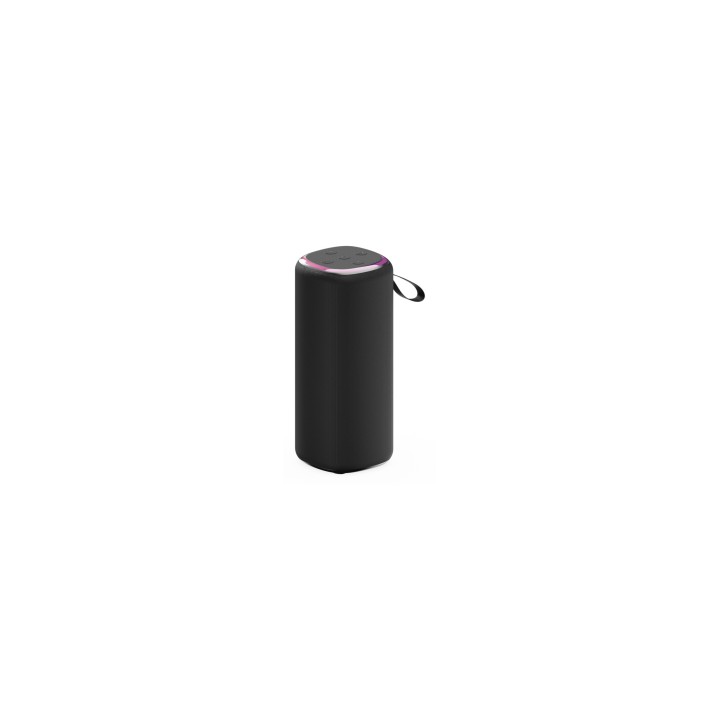 Gembird GMB Audio SPK-BT-LED-08L altavoz portátil o de fiesta Altavoz portátil estéreo Negro 10 W